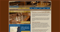 Desktop Screenshot of europamarble.com